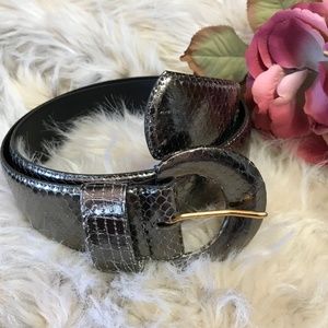 Liz Claiborne Genuine Snake Skin Belt Large